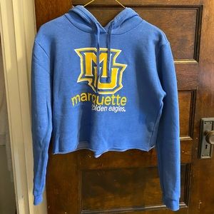 Marquette cropped sweatshirt